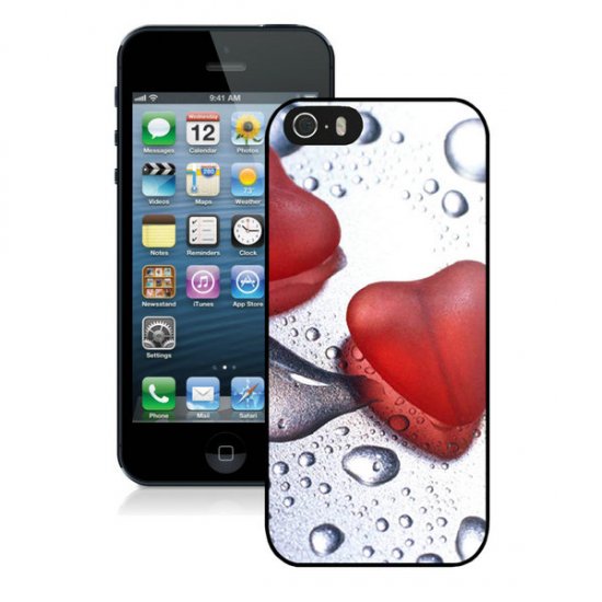 Valentine Heart Bead iPhone 5 5S Cases CAP
